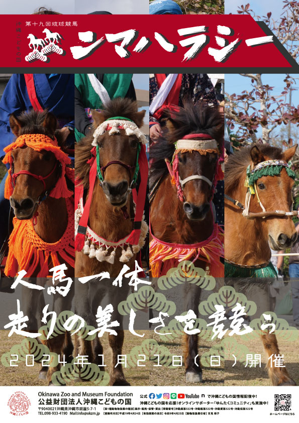 ［1/21] 19th Ryukyu Horse Racing Unmaharashii 2024 @ Okinawa Zoo