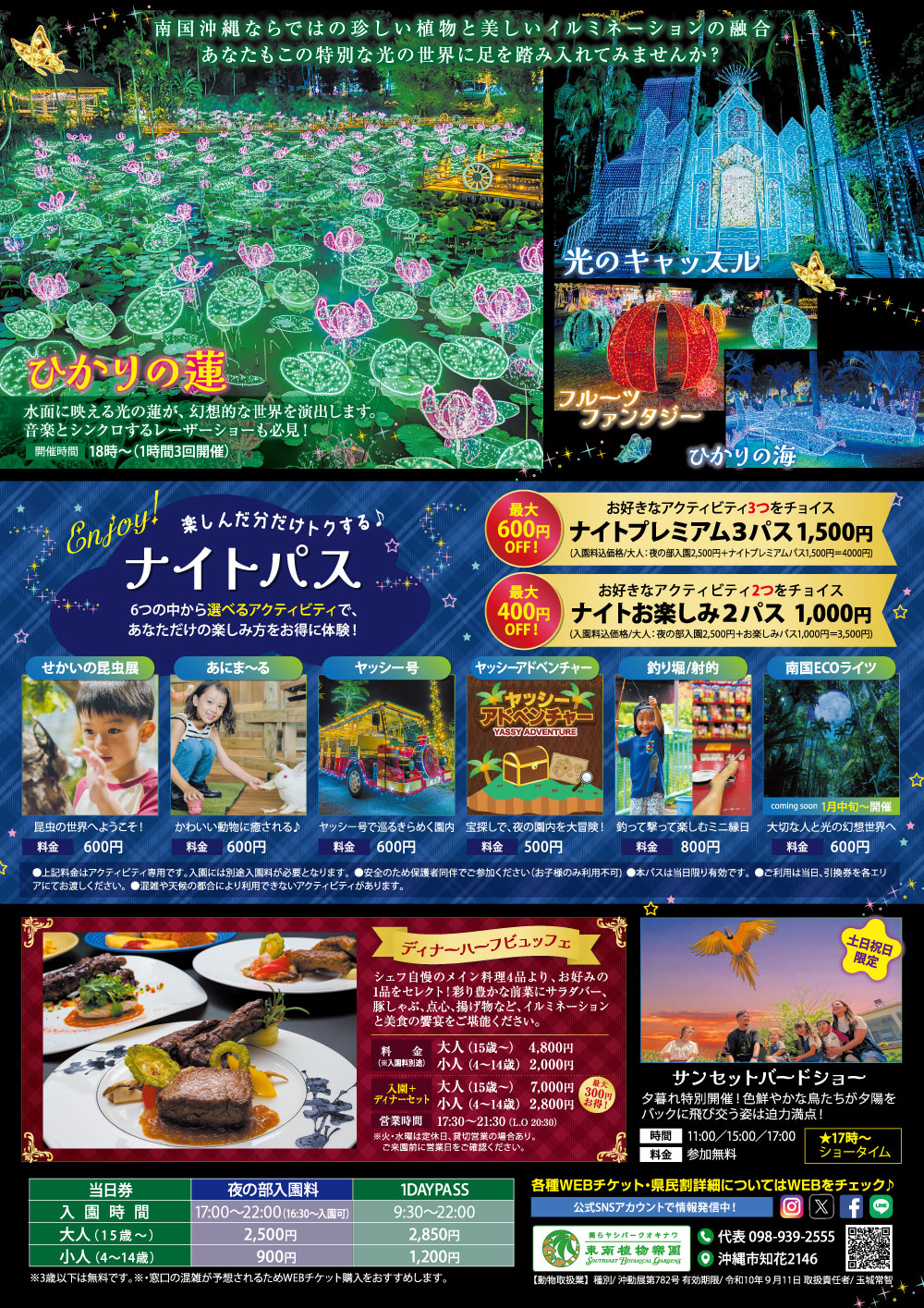 東南植物楽園イルミネーション
