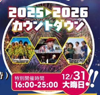 沖繩兒童王國「跨年倒數・煙火 2025-2026」燈飾展