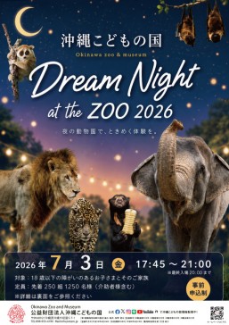 [7/3] Dream night at the zoo 2026 in 沖縄こどもの国